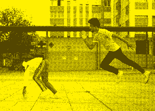 La compagnie Kivuko duo de danseurs sportifs