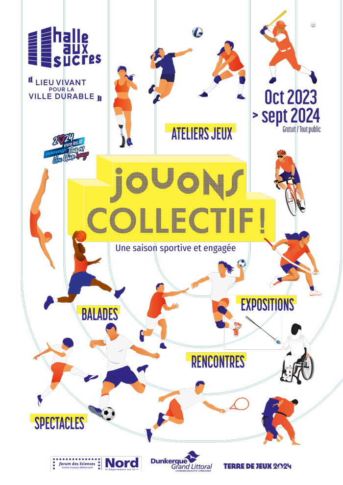 Affiche jouons collectif