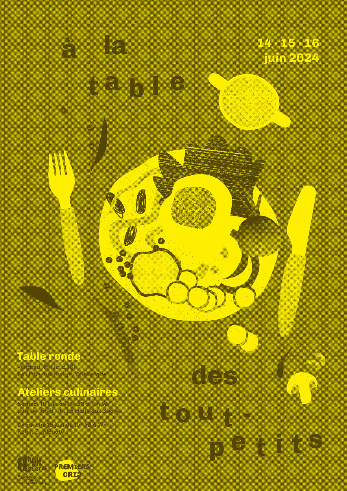 à la table des tout petits affiche